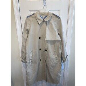 Womens Trench Coat Double Breasted Medium Classic Preppy 3.1 Phillip Lim Target